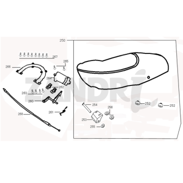 Selle Selleseat BTC Riva Sport bronze