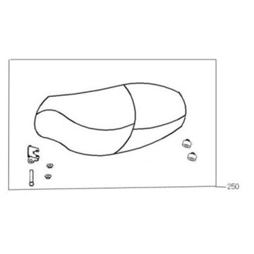 Selle Benzhou YY80T-18 YY50QT (-18) rouge