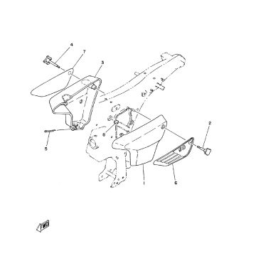Capots latéraux Yamaha FS1