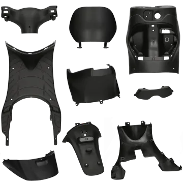 Kit carénage intérieur Piaggio Zip 2000 noir 9 pièces