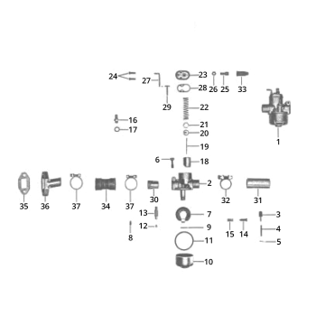 Carburateur Zundapp C50 Sport 517-21L0
