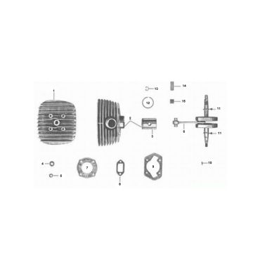 Zundapp Cylinder 4 accélère l'ancien type