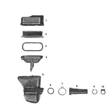 Le filtre à air Zundapp 4 accélère l'ancien type