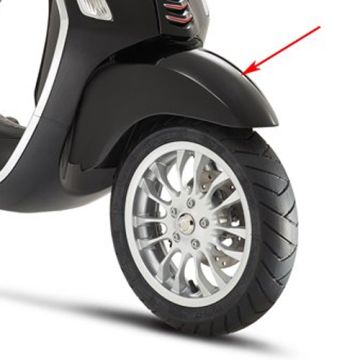 Garde boue avant Vespa Sprint noir lucido 94 original 6736440090