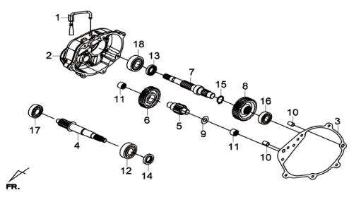 Arbres de transmission Sym Joymax 300I ABS E3 2014-2016