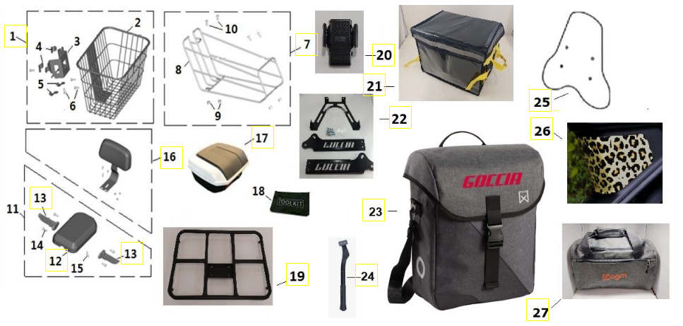 Accessoires Goccia GEV1000