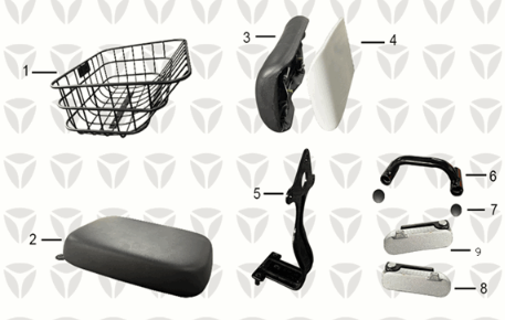 Accessoires 1 Yadea Y1S