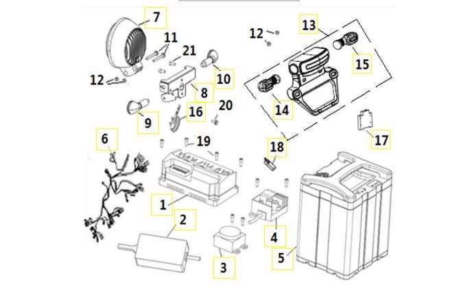 Batterie+Elektra Goccia GEV1000