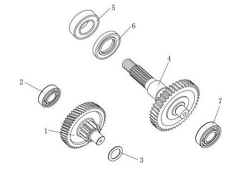 Essieu arrière AGM Venom green