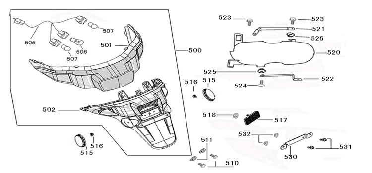 Pare-boue arrière Znen Revival creme green