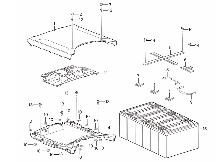 Batterie Yadea Voltguard