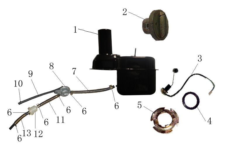 Réservoir de carburant Rover Exclusive Smokey