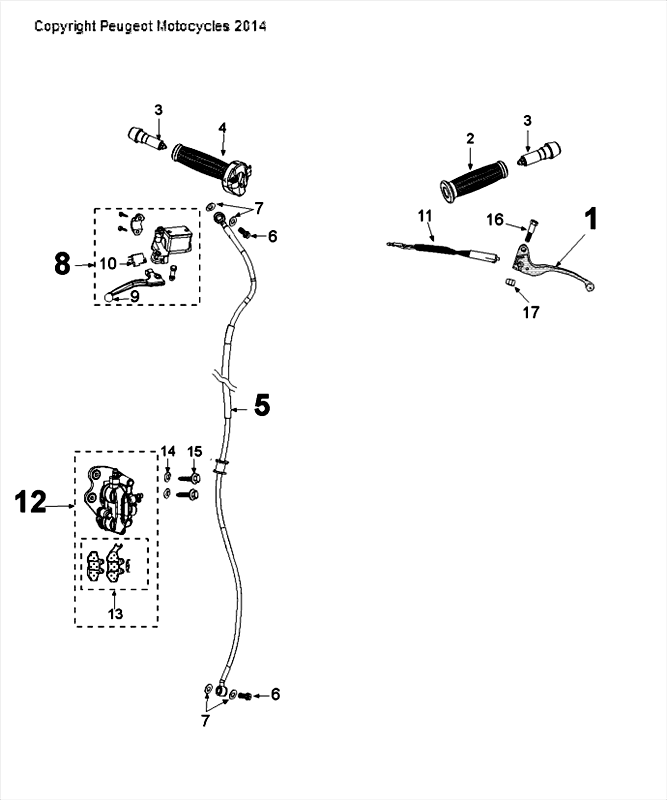 Système de freinage Peugeot Django Euro 4