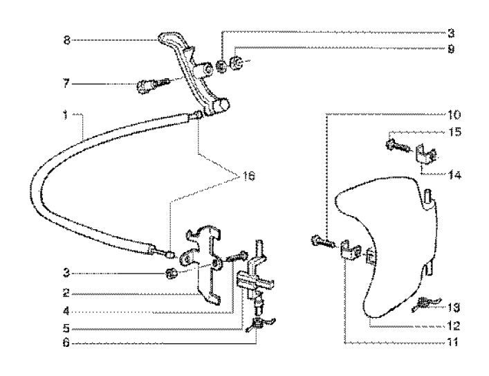 Capot d'essence Gilera Runner 180cc FXR 2 temps