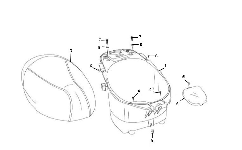 Selle Rover Fun 4 temps