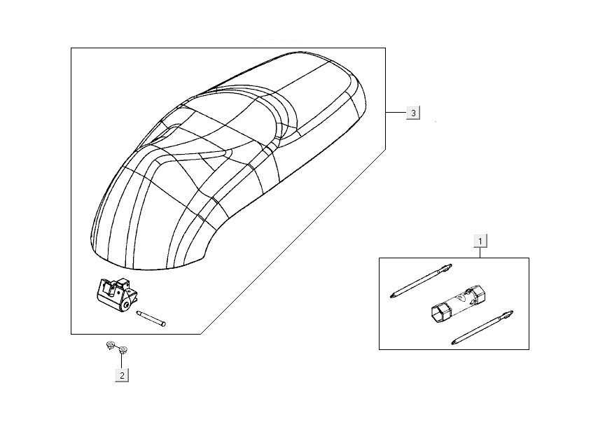 Selleseat Kymco Like 4 temps noir brillant comme T T 2015