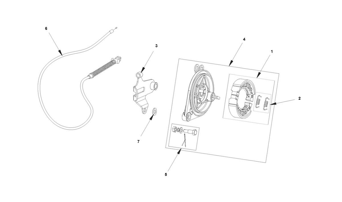 Frein arrière Bye-Bike-Bye-Bike Achterrem