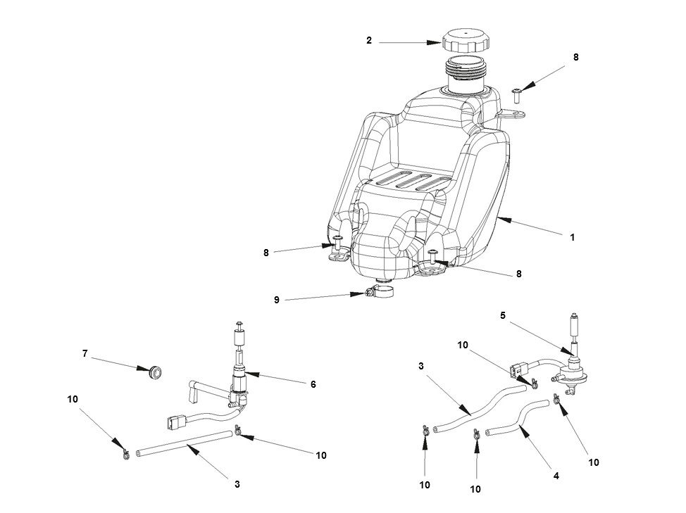 Benzinetank-Bye Bike