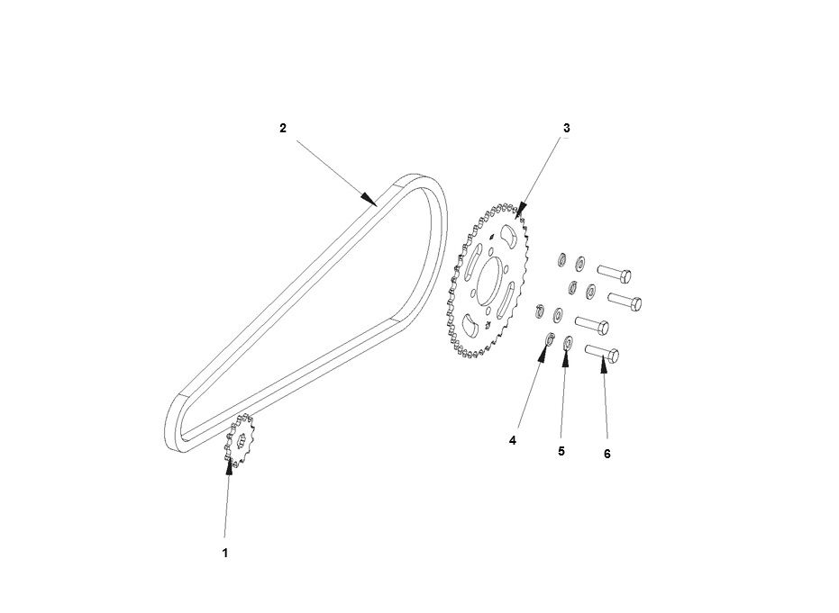Pignon Bye-Bike-Bye Bike Tandwiel