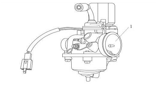 Carburateur AGM Venom blanc