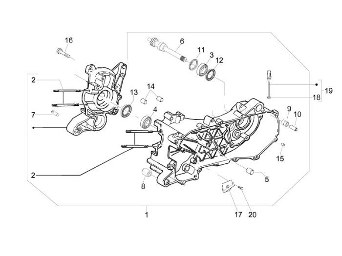 Carter Piaggio Fly 50 4T AC