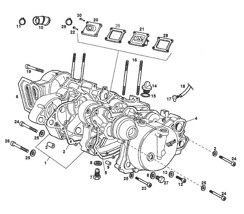 Carter Derbi Senda R ancien modèle