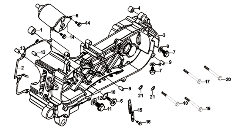 Carter gauche Sym Symphony ST 125I E4