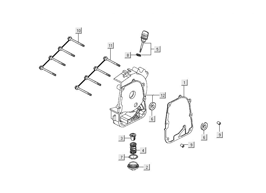 Carter d'huile Kymco People S 4 temps Titanium