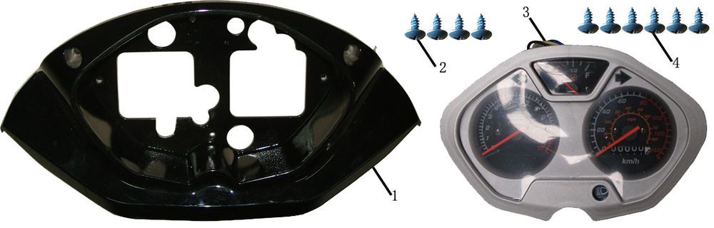 Cockpit-Teller China Touring noir