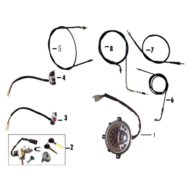 Commutateur d'allumage - Direction BTC Ceo New