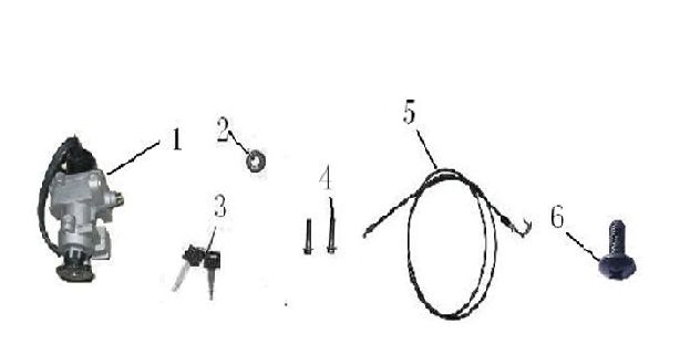 Commutateur d'allumage Turbo Cx-50 4 temps