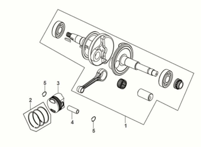 Vilebrequin Sym Mio 50I E5