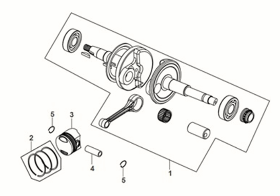 Vilebrequin Sym X-Pro 50 E5