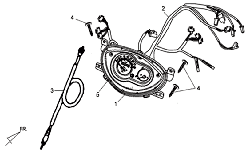 Câble de table Sym Symphony SR (BK5560) noir