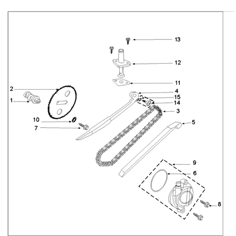 Distribution Peugeot New Vivacity 4 temps Bleu