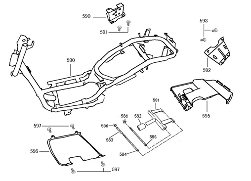 Pièces diverses Senzo RivaLux S orange
