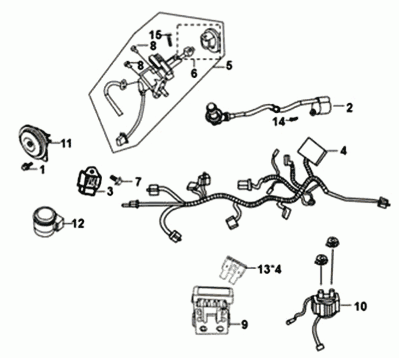 Téléphérique Sym Mio 50I