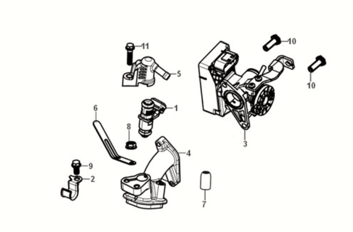 Kit ECU Sym Orbit III 50 E5