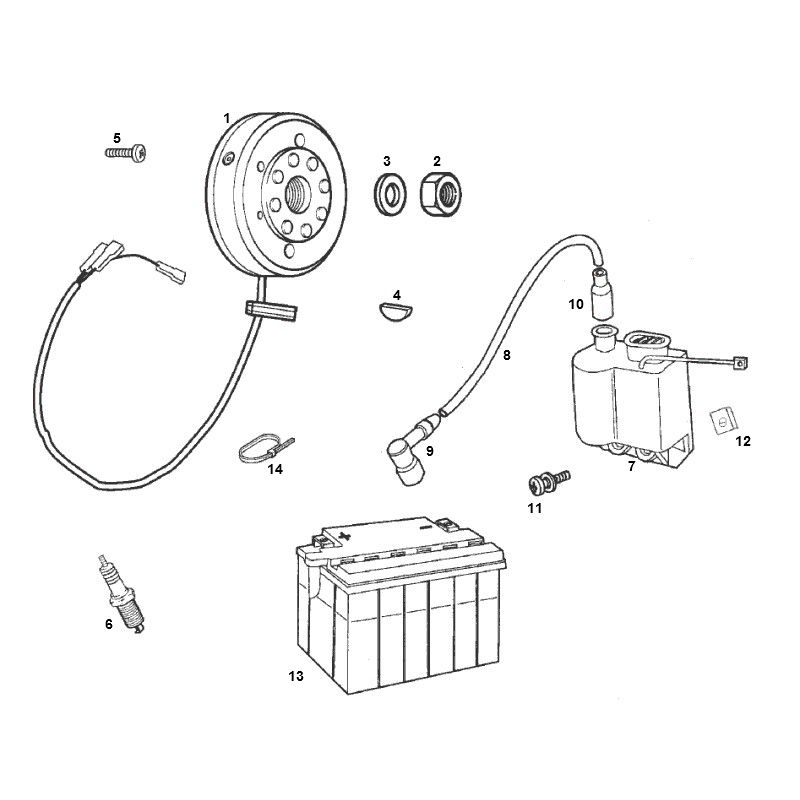 Pièces électriques SENDA SM DRD 2006