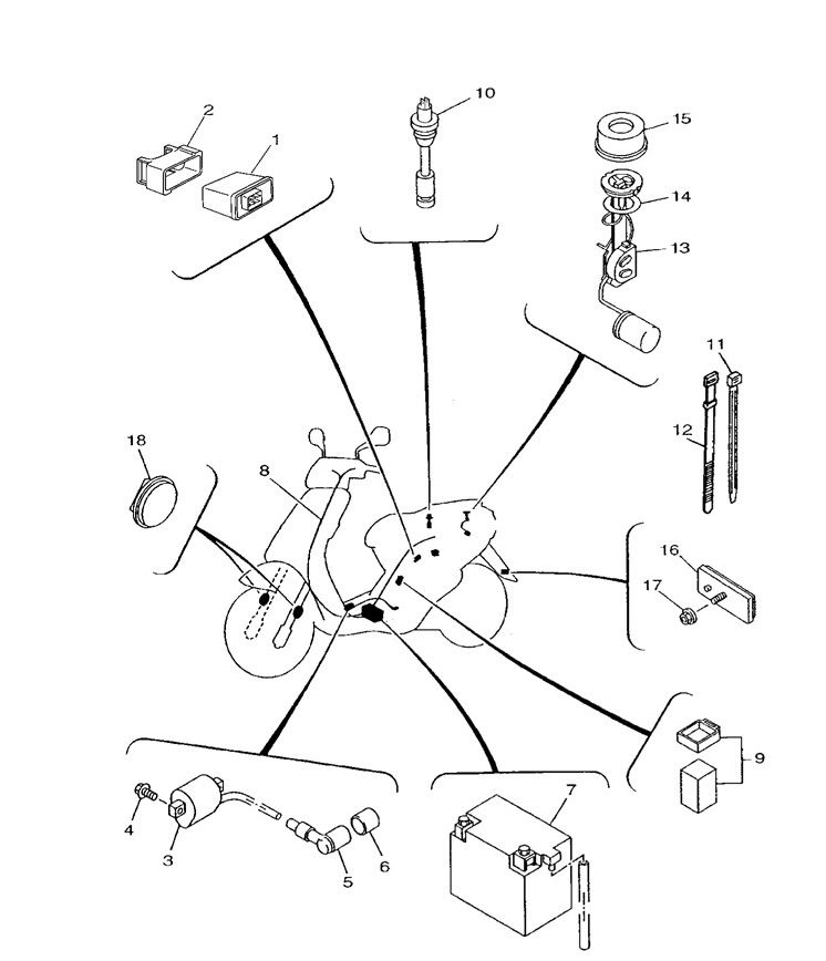 Pièces électriques 2 temps Yamaha Neo (2003 à 2008)-partsproduct-Elektrische-delen-2-Yamaha-Neo's-2-takt-(2003-tot-2