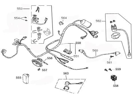 Pièces électriques AGM Joy blanc