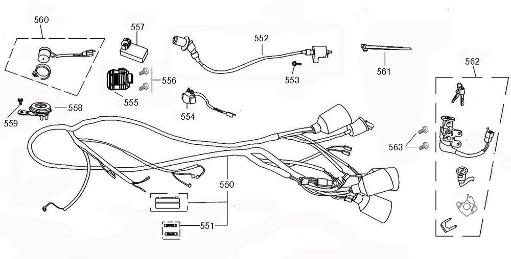 Pièces électriques Chine R8 anthracite mat mat