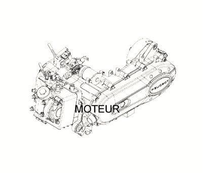 Engine Peugeot Speedfight 4 50i E5