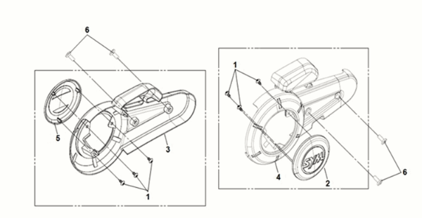 Housse de fourche Sym E-MIO