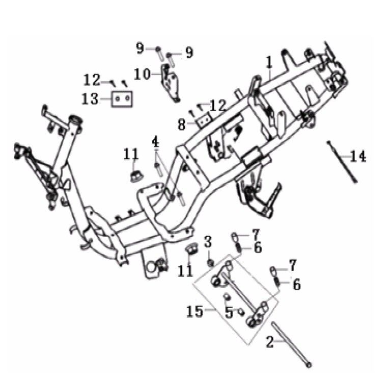 Cadre Generic Cracker Limited blanc 2009 2 temps