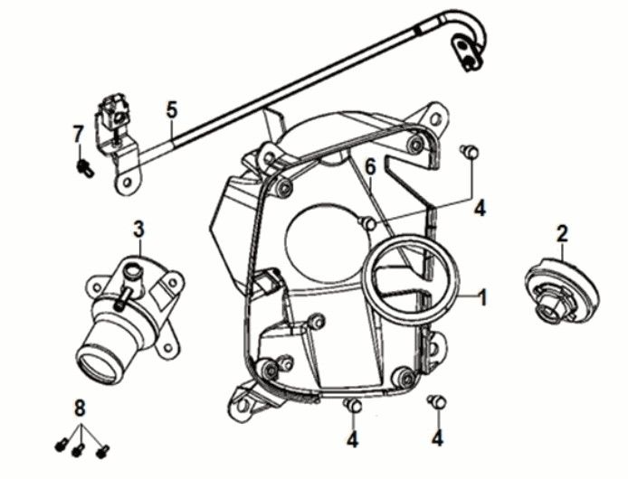 Carrière intérieure avec Sym Fiddle IV 50 E5
