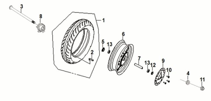 Sym Fiddle IV 50 E5 Road