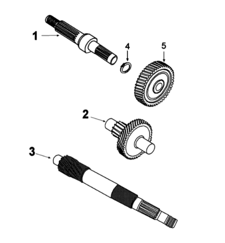 Gearbox and kickstart Peugeot Tweet 125 EFI YO N SBC E4 2018-2020