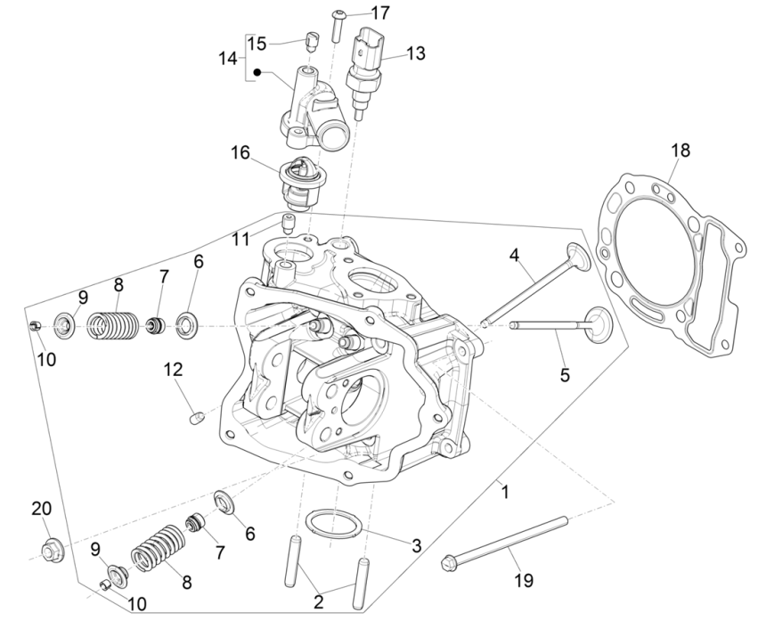 Chef de groupe - Vannes - Piaggio Beverly 300 4T 4V HPE ABS E5 2021-2022 (EMEA)