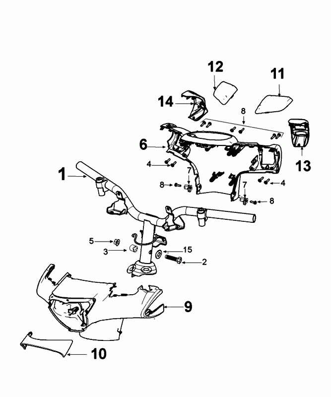 Guidons Peugeot Django chocolat satiné